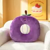 Almofada de Maçã Frutada Almofada de Encosto para Sofá de Sala Almofada de Cabeceira de Pêssego Tapete para Janela de Canto Decoração de Tatame de Cama