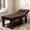 Cama de Beleza, Cama de Terapia de Massagem para Salão de Beleza, Cama Dobrável para Tatuagem e Terapia de Fogo para Casa com Orifício, Cama de Moxabustão, Cama para Extensão de Cílios