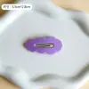 Presilha bb Nuvem Cor Doce Coração de Menina Franja Cabelo Quebrado Lateral Presilha Fixa na Parte de Trás da Cabeça Grampo Dopamina