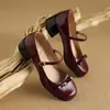 Sapatos de Boca Rasa Sapatos Casuais Novo Estilo Laço Cinto de Viagem 48 Comércio Exterior plus size Sapatos Femininos Simples Médio Couro Patente 32