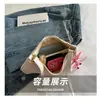 Bolso de Hombro Tejido de Paja para Mujer con Cadena, Imprescindible para el Verano, Bolso Casual de Alta Calidad, Bolso de Hombro y Axila, Bolso de Mujer