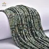 Pedras Naturais Redondas, Contas Rodadas, Contas Espaçadoras, Espaçadores com Furo Reto, Pulseiras de Miçangas DIY, Colares, Materiais para Joias, Contas Geométricas
