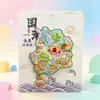Adesivos de Geladeira Xiamen Adesivos Magnéticos de Madeira Lembranças Turísticas da Cidade Lembranças Guochao Wenchuang Adesivos Pontos Turísticos Populares
