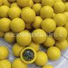 Producción de bola de goma recubierta de hierro resistente al desgaste Válvula de retención Bomba de diafragma Bola de retención Bola de acero recubierta de caucho de centro sólido Bola Ina
