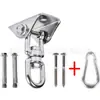 Placa colgante de acero inoxidable 304 gancho hebilla para colgar saco de boxeo silla colgante placa fija para hamaca accesorios para columpios de silla colgante logo