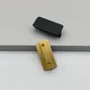 Alça de Porta de Armário Sólida em Liga de Alumínio Espacial Puxador com 32 Furos Minimalista Moderno para Gabinete de TV Mesa de Cabeceira Cabeça Quadrada Pequena Alça