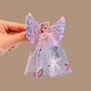 Horquilla para el cabello de la Princesa Elsa de Frozen para Niñas, Adorno para la Cabeza con Lentejuelas de Elsa para Niñas, Horquilla Dulce para la Parte Posterior de la Cabeza