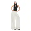 ¡Nuevo Producto!Verano 2026|Pantalones Casuales de Pierna Ancha, Estilo Americano de Moda, Plisados, Corte Delgado, Paracaidista