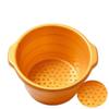 Cubeta para Pies de Tendón de Res Espesada Resistente a Roturas Masaje Baño de Pies Cubeta para Pies de Plástico Altura Lavar Pie sobre Pantorrilla