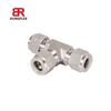 Conector de unión en T reductor Swagelok 316 de acero inoxidable Shiweilock (métrico) 3M0-3-3M-6M