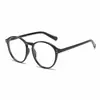 Óculos grandes redondos estilo coreano, lisos, para estudantes do sexo feminino, podem ser equipados com lentes de grau para miopia, proteção ocular, bloqueio de luz azul e lentes sem grau
