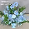 Accesorios para Bodas Marcadores de Camino Flores Narciso Rosa Arreglos Florales Terminados Suministros para Bodas Flores Artificiales Marcadores de Camino para Pasarela