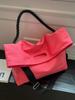 Bolso informal de gran capacidad y estilo coreano, bolso de hombro combinable para mujer, bandolera de color liso, novedad de verano 2024