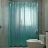 Cortina de Baño Impermeable Gruesa de Eva Ecológica Transparente Cubo de Agua 3D Material de Cortina de Ducha Hebilla de Acero Inoxidable