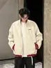 Chaqueta de Doble Uso para Parejas Holgada Impermeable con Cuello Primavera Otoño Invierno 2025 Chaqueta Abrigo Chaqueta de Algodón Abrigo de Algodón para Hombre y Mujer