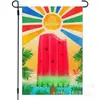 Amazon Venta Caliente Transfronteriza Flores de Primavera y Verano Bandera de Bienvenida para Jardín Ventas Directas de Fábrica Venta al por Mayor Bandera Personalizada para Jardín