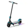 Patinete eléctrico infantil de 2 ruedas transfronterizo con arranque asistido e iluminación, un patinete de juguete para niños de 6 a 15 años