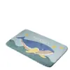 Delfín Viajero Agrupación Alfombrilla Absorbente para Baño Alfombrilla de Piso Transfronteriza Alfombrilla Antideslizante para Baño Alfombra para el Hogar Dropshipping