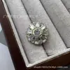 Botón Octagonal de Ocho Diamantes de Moda de Alta Gama de Aleación Cosido a Mano para Chaquetas, Camisas y Ropa con Pequeños Botones Estilo Chanel