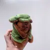 Celebridad de internet lindo capibara capibara colgante peluche juguete muñeca bolsa colgante llavero Muñeca Muñeca