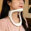 Suporte de Pescoço Anti-Postura Cabeça para Baixo para Trabalho de Escritório e Estudo, Tala Cervical para Sentar Prolongado, Suporte para Inclinação da Cabeça para Frente, Dispositivo de Suporte de Pescoço para Adultos, Tala Cervical Vestível
