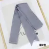 200cm * 5cm Europeo y Americano Monocromo Color Sólido Hecho a Mano Cinta Alargada Bolsa de Atar Bufanda Pequeña Profesional Bufanda Bufanda Bufanda