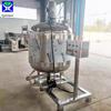 Tanque de mistura de aquecimento elétrico pequeno em aço inoxidável equipamento de emulsificação do condicionador de cabelo comercial para barril de mistura farmacêutica e química