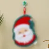 Toalha de Mão de Cozinha de Natal Fofa e Criativa para Comércio Exterior Transfronteiriço, Toalha Absorvente para Pendurar em Casa, Toalha de Pendurar Infantil, Pequena Toalha de Natal