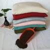 Funda para Relleno de Almohada con Cáscaras de Trigo Sarraceno y Cáscaras de Mijo, Engrosada con Relleno Denso de Partículas Vegetales, Forro Interior de Algodón Puro