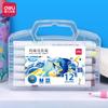 Plumón acrílico Deli HM108 para estudiantes con color opaco apilable tarjeta goo arte infantil grafiti pluma de acuarela