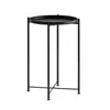 Mesa de Centro Pequena Nórdica para Sala de Estar, Mesa Lateral para Sofá de Casa, Bandeja Pequena Destacável para Quarto, Estilo Ins