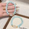 Pulseira de Amazonita Mais Vendida de 2025, Design Fresco Azul-Esverdeado de Luxo Leve, Amazonita Natural Cristal Rosa