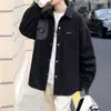 Camisa de mezclilla japonesa lavada de alta resistencia estilo americano para hombre, chaqueta de trabajo casual de moda para primavera y otoño 2026 para hombres y mujeres