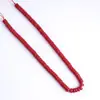 4*6mm Imitación Coral de Bambú Marino Coral Natural Cuentas Huecas Espaciadores de Bambú Marino Accesorios para Joyería Semi-Terminados