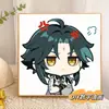 Pintura al Óleo Digital Bidimensional de Fungina de Genshin Impact DIY Pintado a Mano para Colorear Personaje Bidimensional Xiangzhongli Pintura al Óleo Acrílica