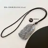 Pingente de pedra tailandesa Jingyao Dragão Real Guanyin também sílica Bodhisattva pingente esculpido corrente de suéter de silício policristalino gelo derretendo