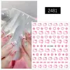 Celebridade da Internet Gato Adesivos para Unhas Artísticas Concha de Fada Aurora Adesivos a Laser Pequenos Frescos Decalques de Unha para Crianças Fabricante Exquisite