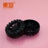 HB452AH preto grosso off-road roda de plástico tecnologia roda de plástico blocos de construção peças acessórios de brinquedo