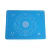 Tapete de Silicona para Amasar Cocina Hogar Antideslizante Resistente a Altas Temperaturas Tapete para Masa Espesado y Ampliado Tapete para Estirar Panel de Horneado Tabla de Cortar
