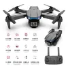 Dron Transfronterizo Plegable E99 K3 Cuadricóptero de Fotografía Aérea 4K de Alta Definición Control Remoto con Retención de Altitud Juguete de Avión 4K
