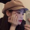 Aretes de Perlas Colgantes Traseros de Doble Línea de Temperamento Moda Femenina Genial Antro Celebridad de Internet Dos Aretes Pendientes Estilo Hong Kong