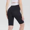 Versão coreana das novas calças de corrida e fitness de cintura alta com sensação de pele nua, sem costura incômoda, shorts de ioga para bumbum de pêssego, atacado