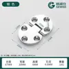 Bisagra de tapa de aleación de zinc bisagra de 180 grados accesorios para muebles bisagra plegable para puerta de armario puerta de armario plegable bisagra para mesa de comedor