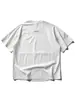 Camiseta de Manga Corta Bordada con Parches Hip-Hop Patchwork Disfrazada Calle Nanxia Marca de Moda para Hombre Holgada Casual Versátil para Parejas