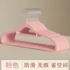 Perchas aterciopeladas para uso doméstico, antideslizantes, no dejan marca en los hombros, ahorran espacio, perchas para ropa de organizador profesional