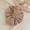 Almohada de Algodón Acolchada de Tamaño Grande Anillo de Pelo de Intestino Grueso Artefacto para Cabello Rizado al Dormir para Mujeres Cuerda para la Cabeza Bola de Cabeza Tendón de Goma