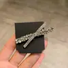 Clip de Pico de Pato Versátil con Pedrería Cruzada Dongdaemun Coreano Pinza para el Pelo de Niña con Lazo Lateral Accesorio para el Cabello Pinza para el Cabello de Mujer