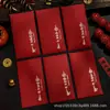 2026 Sobres Rojos de Año Nuevo Año del Caballo Año Nuevo Chino Caligrafía de Alta Gama Estilo Chino Bolsas de Sobres Rojos Festival de Primavera Sobres Universales de Dinero de la Suerte