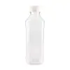 Botella de plástico transparente 350ml botella desechable de agua mineral bebida gaseosa té de leche botella pequeña vacía con tapa sellada