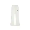 Calça pantalona de algodão com lavagem à areia cor azul-acinzentado feminina 2026 nova outono e inverno cintura alta justa para pessoas altas casual boca de sino perna larga
